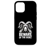 Beware Of The Goat Occult Symbol Dark Esoteric Warning Case for iPhone 12/12 Pro
