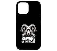 Beware Of The Goat Occult Symbol Dark Esoteric Warning Case for iPhone 12 Pro Max