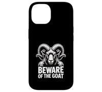 Beware Of The Goat Occult Symbol Dark Esoteric Warning Case for iPhone 14