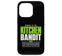 Beware Of The Kitchen Bandit Pickleball Case for iPhone 13 Pro