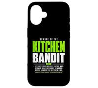 Beware Of The Kitchen Bandit Pickleball Case for iPhone 16
