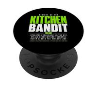 Beware Of The Kitchen Bandit Pickleball PopSockets Adhesive PopGrip