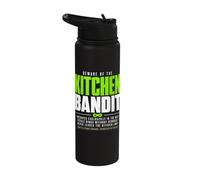 Beware of The Kitchen Bandit Pickleball Stainless Steel Insulated Water Bottle