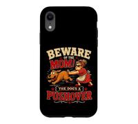 Beware Of The Mom s Dog Owner Funny s Dog Mom Case for iPhone XR