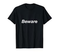 Beware T-Shirt, Men, Black, Small