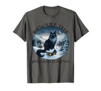 Beware The Jolakotturinn Yule Cat Icelandic Christmas Norse T-Shirt