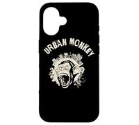 Beware The Urban Wild Monkey, Monkeys Are Loud Case for iPhone 16