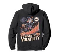 Beware the Volatility Witch and Moon Halloween Pullover Hoodie
