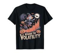 Beware The Volatility Witch and Moon Halloween T-Shirt