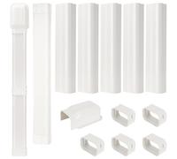 BEWAVE AC Hose Cover Kit 4 Inch Wide 2.7 m Wide Decorative PVC Coating Kit for Air Conditioners and Heat Pump Systems Mini Split