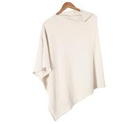 BEWDIO Beige Nursing Cover for Breastfeeding, Soft Breathable Privacy Feeding Shawl, Portable Breast Feeding Covers for Women