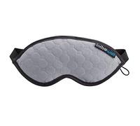Bewell Eye Mask to Block Light for Travel, Sleep Aid for Airplane, Hotel, Airport, Insomnia + Headache Relief with Adjustable Straps, Gray, Gray, 1 Count (Pack of 1), Eye Mask to Block Light for