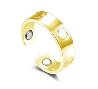 Bewenda Magnetic Ring, Heart/Cross/Infinity/Braided Rings, Fidget Ring | Open Adjustable, Powerful Magnets, Hypoallergenic, Minimalist, Lightweight, for Women Men, Birthday, Mothers day, Jewelry