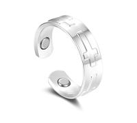 Bewenda Magnetic Ring, Heart/Cross/Infinity/Braided Rings, Fidget Ring | Open Adjustable, Powerful Magnets, Hypoallergenic, Minimalist, Lightweight, for Women Men, Birthday, Mothers day, Jewelry