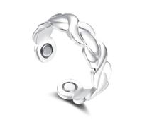 Bewenda Magnetic Ring, Heart/Cross/Infinity/Braided Rings, Fidget Ring | Open Adjustable, Powerful Magnets, Hypoallergenic, Minimalist, Lightweight, for Women Men, Birthday, Mothers day, Jewelry