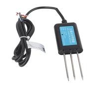 Bewinner 0-10V Output Soil Moisture Sensor, Greenhouse Humidity Tester Meter for Irrigation, High Precision 0-100% Range with 316 Stainless Steel Probe, IP68