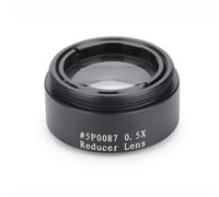 Bewinner 0.5X Focal Reducer Lens, Focal Reducer Booster Adapter Auto-Focus with M28.5x0.6 Thread, Black Lens Accessory