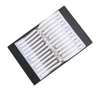 Bewinner 0805 SMD Inductor Sample Book, 50pcs Type, PVC 60 Types Chip Inductor Electronics Component Sample Book for Engineers, Students, Prototyping, Repair, Teaching, Experiments