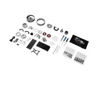 Bewinner 1/12 Aircraft Turbofan Engine Model Kit - 300+ Pcs Metal Simulation Helicopter Machine Assembly, Motor Drive, STEM Science Education Set & Collectible Adults