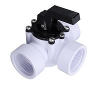 Bewinner 1.5 Inch Swimming Pool Diverter Valve - 3 Way Slip Fit Replacement for Above Ground and Inground Pool & Spa, ABS Plastic 3 Port Diverter Valve with Self-Locking Handle, Sturdy
