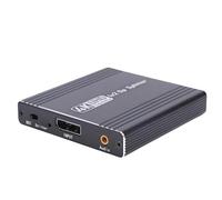 Bewinner 1 in 2 Out DisplayPort Splitter, 4K 144Hz 1.4 MST Mode 2 Port DisplayPort Hub Mirror Extended Mode for PC Laptop Graphics Card with Aluminum Alloy Shell