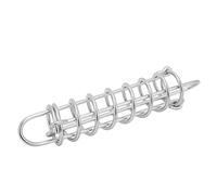 Bewinner 10.63in Boat Docking Mooring Spring Damper Snubber Springs | Safety, Easy Installation, Steel, Shock Absorbing Mooring Spring, Marine Hardware Fittings