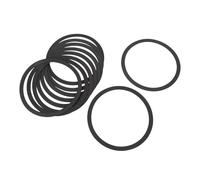Bewinner 10 Pcs EVA Speaker Sealing Rings, 210mm OD 184mm ID 10mm Width 2mm Thickness Woofer Speaker Foam Sealing Gasket, Suitable For Upgraded Speakers, Speaker Cabinets