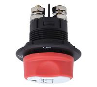 Bewinner 100A DC32V Battery Isolator Switch Disconnect Power Cut Off Switch for Car Truck RV Marine Boat, Heavy Duty Battery Kill with Anti- Design
