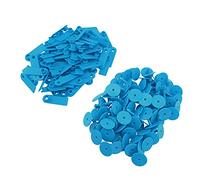 Bewinner 100pcs Blank Animal Ear for Goat Sheep Livestock - TPU Ear (No