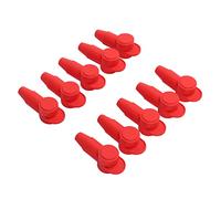 Bewinner 10pcs Terminal Cover Silicone Red Battery Stud Wire | Terminal Protector, Alternator Terminal Cover, Solenoid Terminal Cover, Sturdy, Versatile, Practical, Convenient