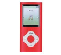 Bewinner 128GB MP3 MP4 Player with Bluetooth and WiFi, Portable Lossless Sound MP3, HiFi Sound 1.8in Color Screen, Expandable Portable Video Music Player with Electronic Book Voice Record (Red)