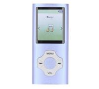 Bewinner 128GB MP3 MP4 Player with Bluetooth and WiFi, Portable Lossless Sound MP3, HiFi Sound 1.8in Color Screen, Expandable Portable Video Music Player with Electronic Book Voice Record (Blue