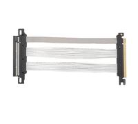 Bewinner 128GB/s PCIe 5.0 16X Riser Cable GPU Extension for RTX 4090 5090 RX 7900 8900, WRX80, Vertical Mount, ITX Water Cooling, Backward Compatible PCIe 4.0 3.0 (20cm)