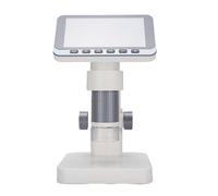 Bewinner 12MP Digital Microscope with 4.5 Inch Screen, 5-32X (Gray)