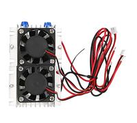 Bewinner 12V 144W Thermoelectric Peltier Refrigeration Cooler System, Semiconductor Air Conditioning Cooling Unit DIY Kit for Mini Fridge, Air Conditioner, Pet Cooling Device