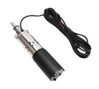 Bewinner 12V Deep Well Pump, 30m Lift 1.2m³/h, Stainless Steel Submersible Water Pump with 7m Cable, 3/4" NPT & 1" Outlet for Solar/Battery