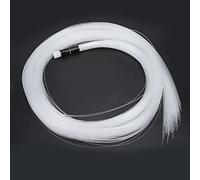 Bewinner 12V Fiber Optic Cable 150pcs 0.75mm*2m for Star Sky Ceiling Light, Indoor Outdoor Decor, Car LED Fiber Optic Light - Safe Non- PMMA, Anti-UV, Heat Resistant (#4)