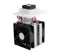 Bewinner 12V Semiconductor Refrigeration Thermoelectric Peltier Air Cooling Dehumidification System, 72W Small Space Cooler for Laboratory Learning, Quick Cooling Portable Solid