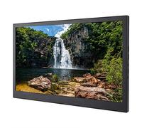 Bewinner 13.3 Inch Video Display, 1080P 1920 * 1080 IPS Full View HDR Display Ultra Slim Mini 2* Portable Screen Display with Bracket Game Monitor for Raspberry Pie Series