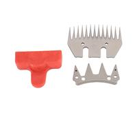 Bewinner 13 Teeth Sheep Shears Replacement Blades, Professional Stainless Steel Shearing Clipper Blades, Anti Clogging Design, Gentle and Efficient Trimming for Sheep Alpacas Goats