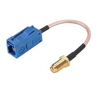 Bewinner 13cm Car GPS Antenna Adapter Cable, Fakra to SMA Connector Fine Copper 50 Ohm Low Loss High Frequency RF Coaxial Cable for Wireless LAN Wi-Fi Radio