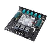 Bewinner 2.1 Channel Bluetooth Amplifier Module, 160Wx2 Audio Power with 220W Subwoofer, Treble and Bass Control, BT 5.0 and Multiple Input Options