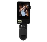 Bewinner 2.45 Inch Phone Vlog Selfie Screen Wireless External Stream | Xdp Display, Easy Connectivity, Extended Battery Life, Versatile Compatibility, Dual Function Mirror, Clear, Abs
