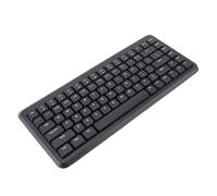 Bewinner 2.4G Wireless Keyboard, 75% 84 Keys Full Size Keyboards with Numeric Keypad, Silent Ultra Slim Keyboard for Computer Desktop PC Laptop (Black)