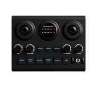 Bewinner 2 In1 Live Sound Card Audio Mixer for Streaming Podcasting, 48V Phantom Power, OTG Transmission, BT Wireless, Noise Reduction, Soundboard for Karaoke Gaming