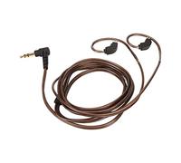 Bewinner 2 Pin 0.78mm Earphone Upgrade Cable 3.5mm Plug Replacement Earbuds Wire OFC Core for AS10 ZST AS06 TRN V20, Reduce Stethoscope Effect, Clear Sound, Antique Brass 47.2in
