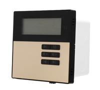 Bewinner 2 Way Bluetooth 5.3 Wall Mount Music Amplifier with 2.4 Inch LCD Screen for Small Spaces ABS Home Stereo