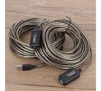 Bewinner 20M USB 2.0 Extension Cable, Active, Up to 20M, High-speed Transfer Rates up to 480 Mbps, Compatible with PC, Laptop, Mouse, Keyboard, Flash Drive, External Hard Drive, Printer