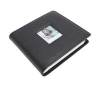 Bewinner 288 Pockets Small Picture Album for GO, Accommodates 2.62x2.12 Inches Photos, Lightweight and Flexible Design, Perfect Memory Preservation Choice, 7.1x1.4x6.7 Inches (Black)