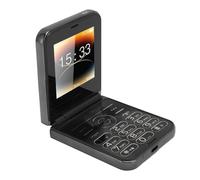 Bewinner 2G Unlocked Flip Phone for Seniors, Big Button Cellphone with 4 SIM Cards Standby, 2.6inch Screen, GSM Unlocked Flip Mobile Phone 1400mAh (Black)